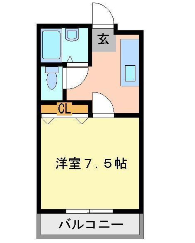 1階の間取り図