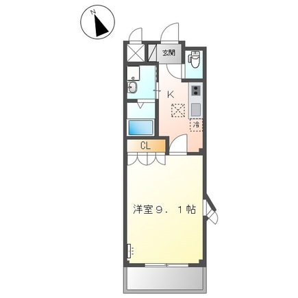 1階の間取り図