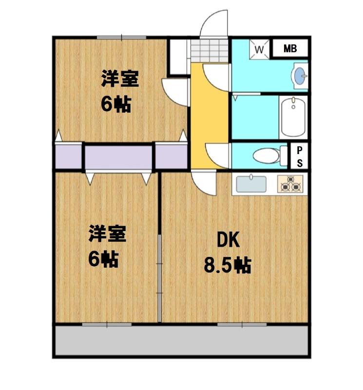 3階の間取り図