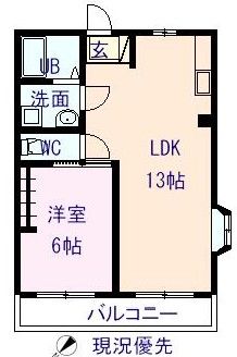1階の間取り図