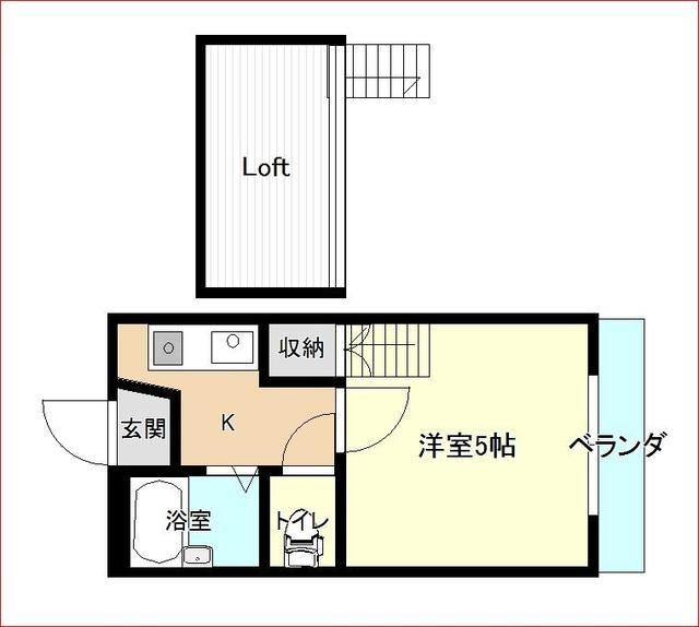 1階の間取り図