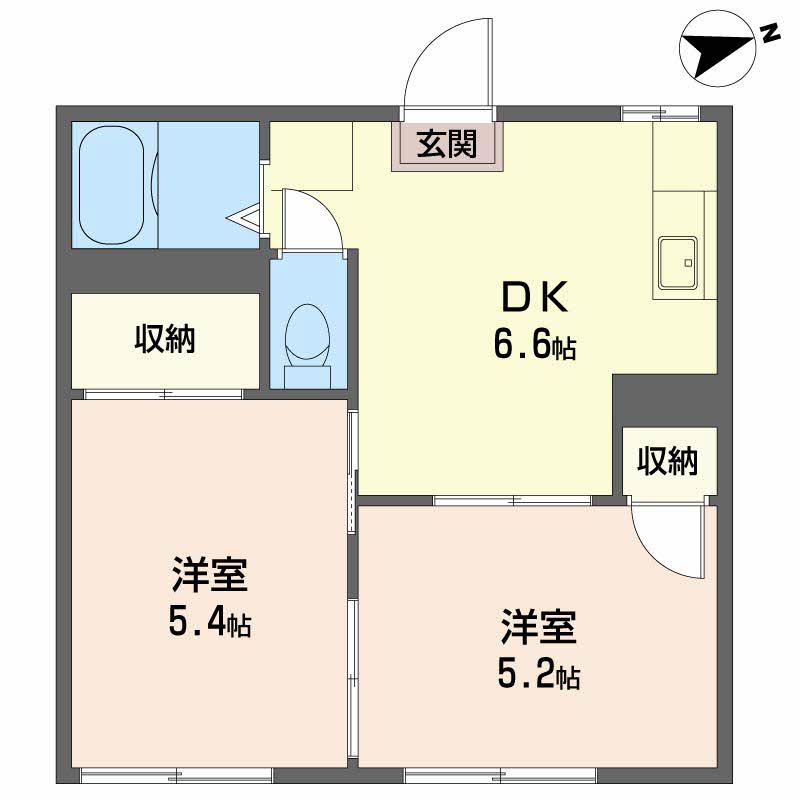 1階の間取り図