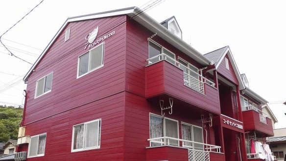 コーポサンライズ西深津の外観