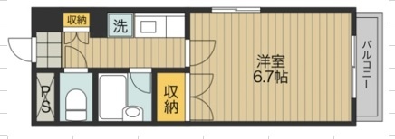 3階の間取り図