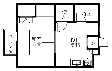 2階の間取り図