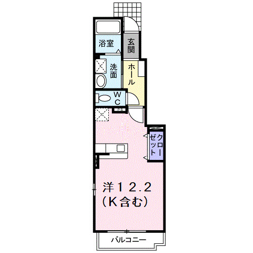 1階の間取り図
