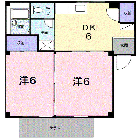 1階の間取り図