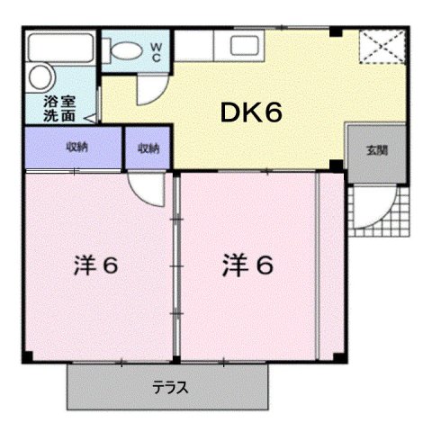 1階の間取り図