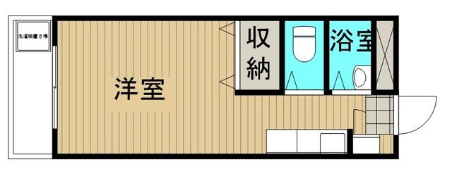 4階の間取り図
