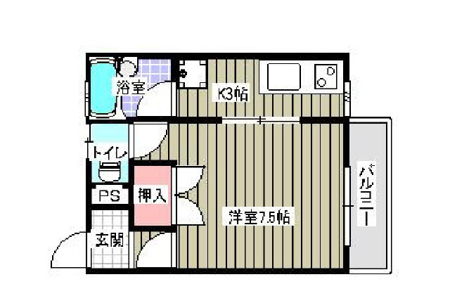 1階の間取り図