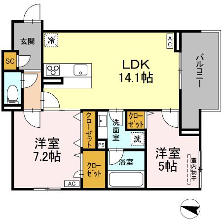 間取図
