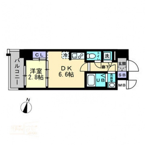11階の間取り図