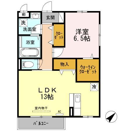 3階の間取り図