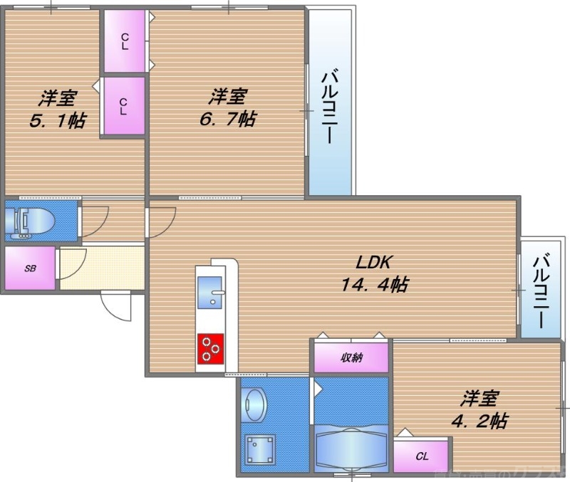 間取図