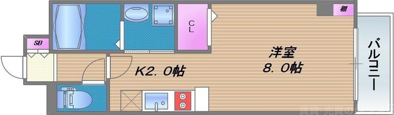 3階の間取り図