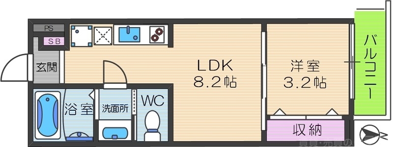 間取図