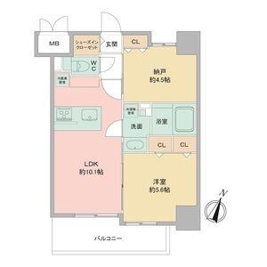3階の間取り図