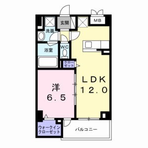 3階の間取り図