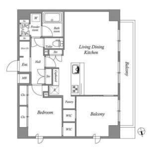 7階の間取り図
