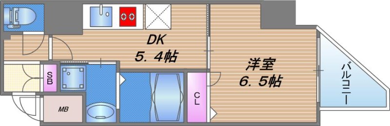 15階の間取り図
