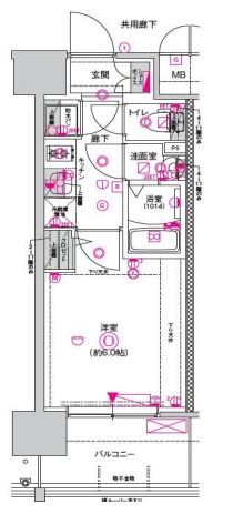 3階の間取り図