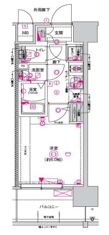 12階の間取り図
