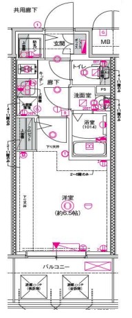 11階の間取り図