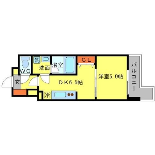 3階の間取り図