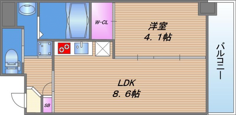 11階の間取り図