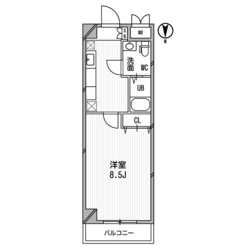 7階の間取り図