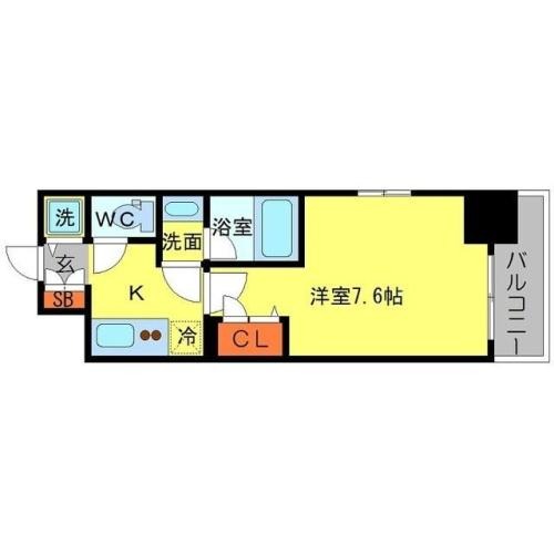 9階の間取り図