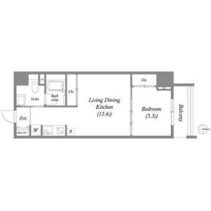 2階の間取り図