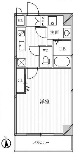 9階の間取り図