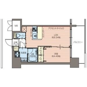 6階の間取り図