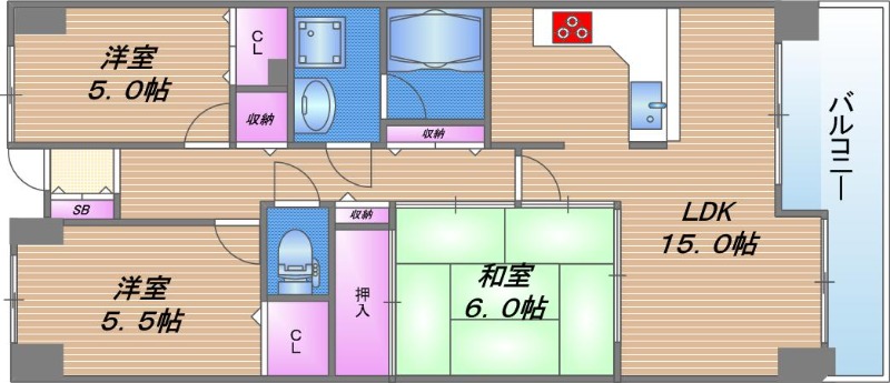間取図