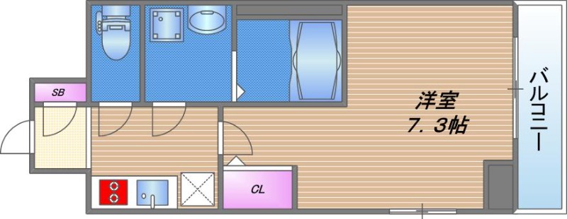 5階の間取り図