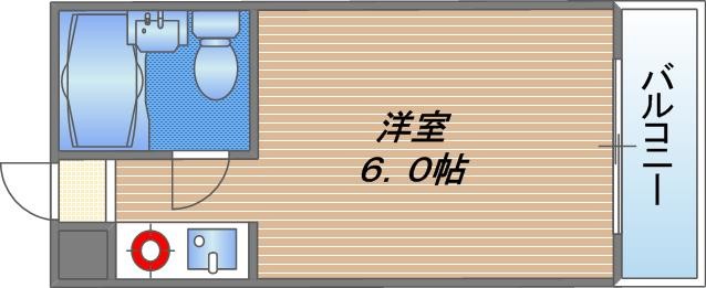 8階の間取り図
