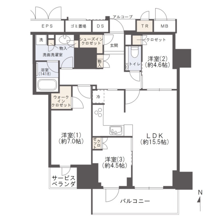 間取図