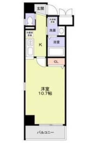 4階の間取り図