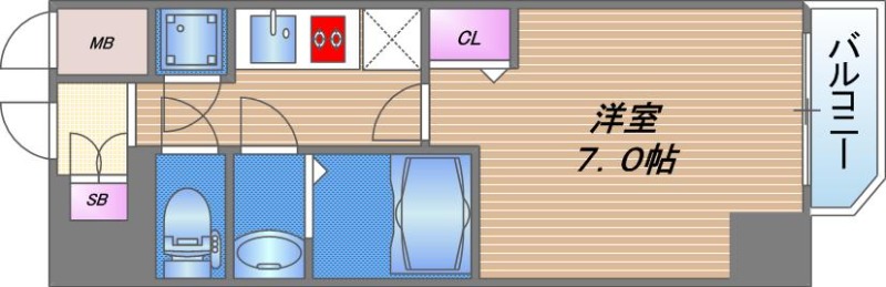 3階の間取り図