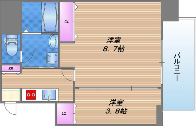 11階の間取り図