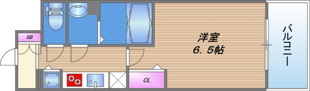 8階の間取り図