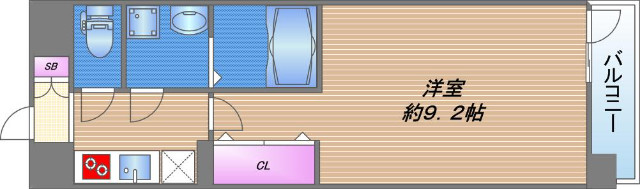 3階の間取り図