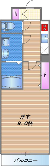 5階の間取り図
