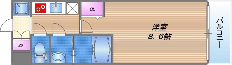 5階の間取り図
