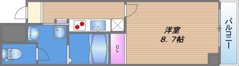 7階の間取り図