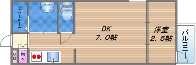 3階の間取り図