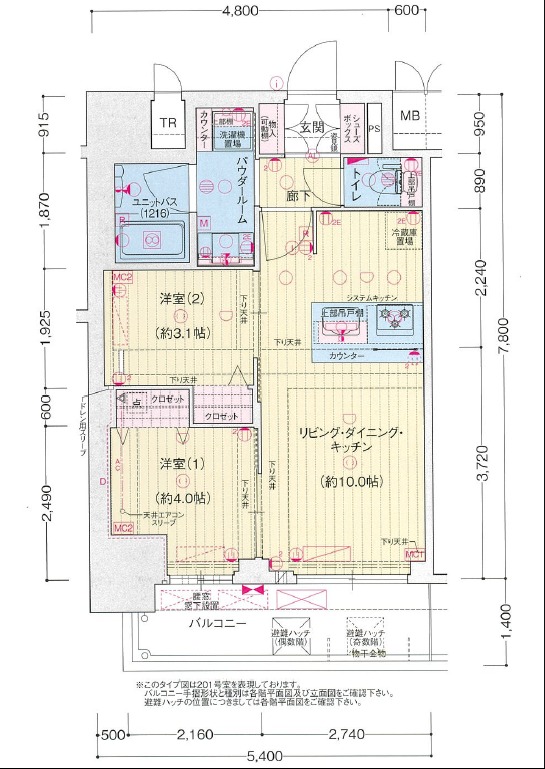 間取図