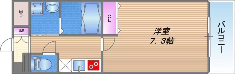 3階の間取り図