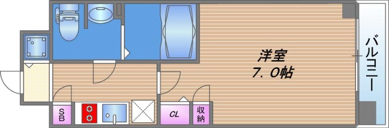 9階の間取り図